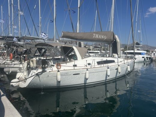 Athens Sailboat BENETEAU OCEANIS 50 alt tag text