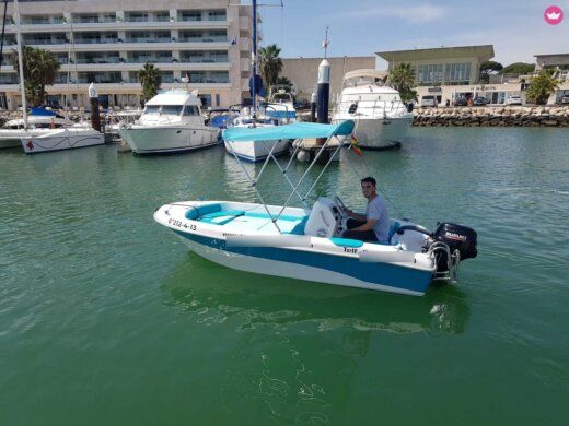 Alquiler Barco Sin Licencia Astec En El Puerto De Santa