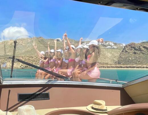 Mykonos Motor Yacht Ferretti 591 alt tag text