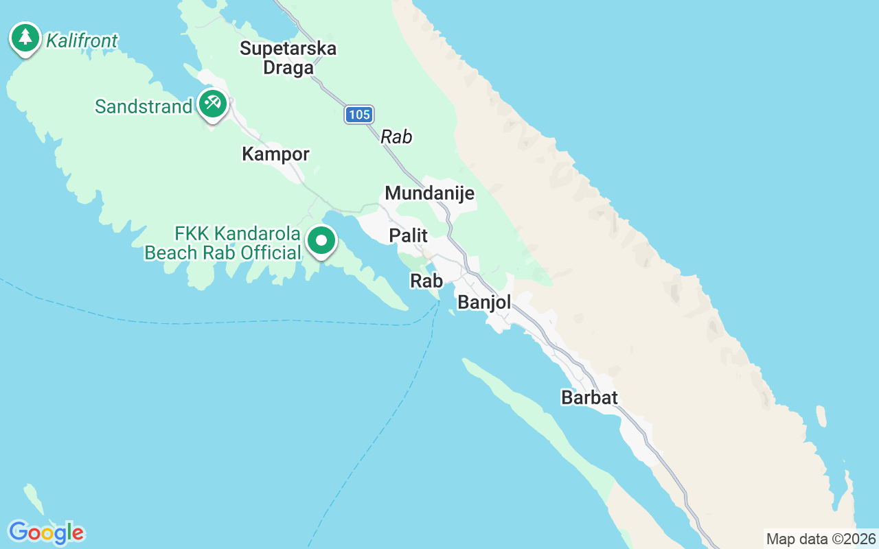 Liegeplatz Motorboot: Aci Marina Rab, Rab