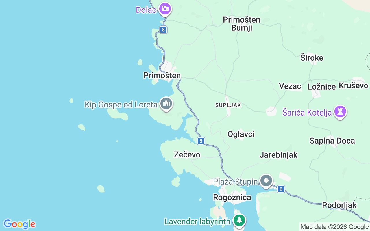 Location of the Sailboat: Marina Kremik, Primošten
