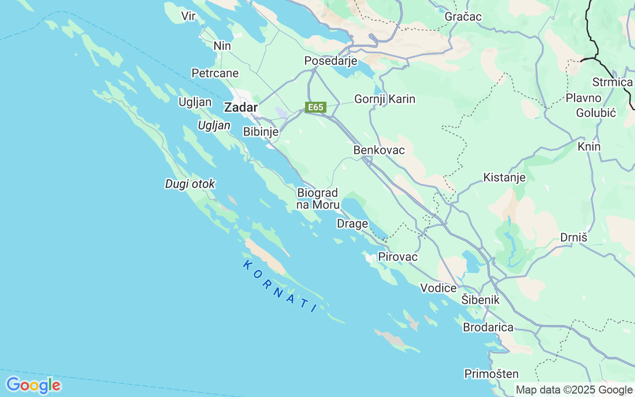 Plats för Segelbåt: Biograd Na Moru, Kroatien