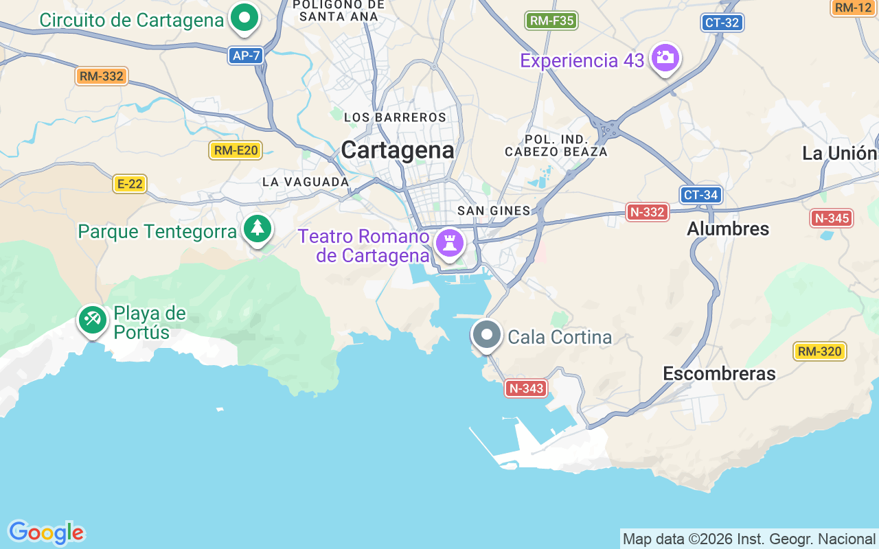 De locatie van Zeilboot: Puerto De Cartagena, Cartagena
