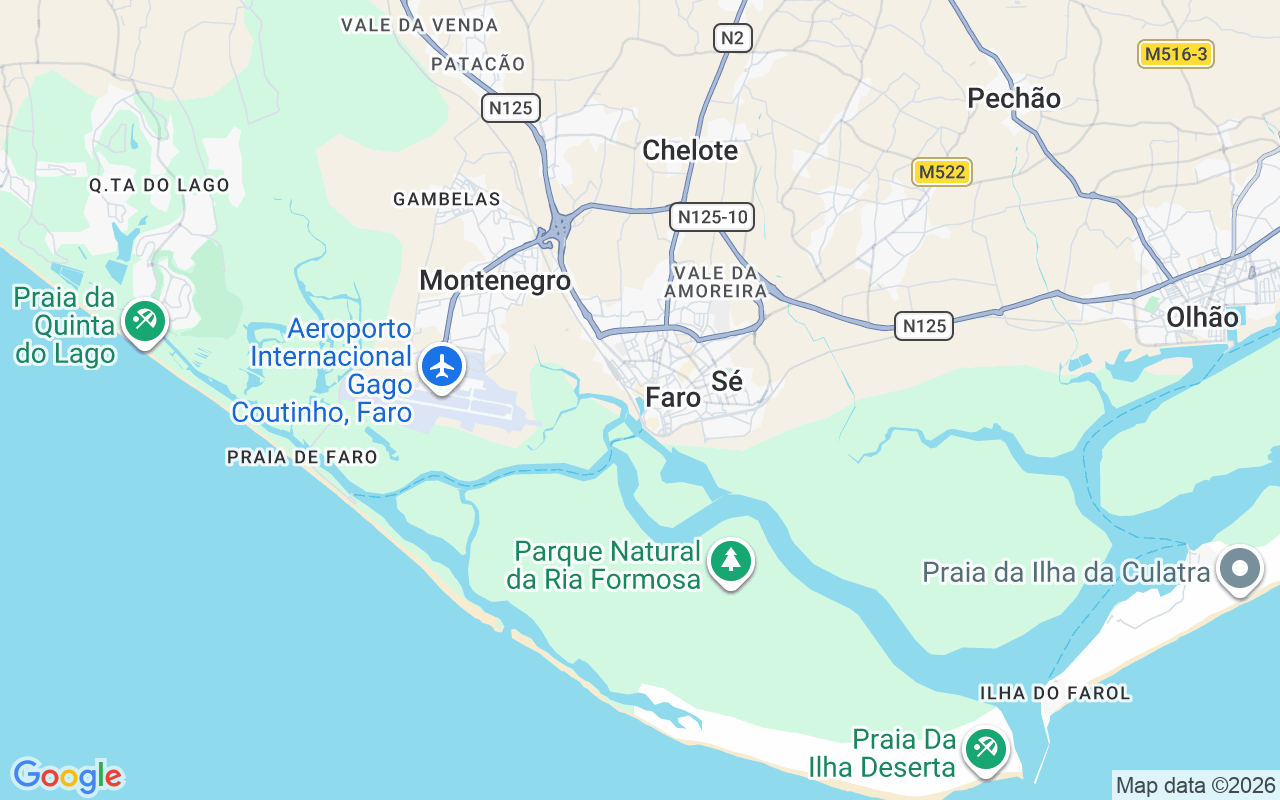 De locatie van Catamaran: Haven Van Faro, Faro
