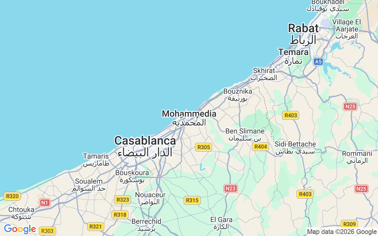 Location of the Motorboat: Mohammedia, Mohammedia