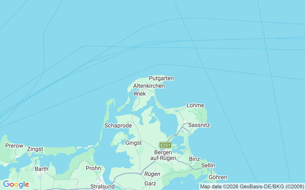 Location of the Sailboat: Breege, Germany