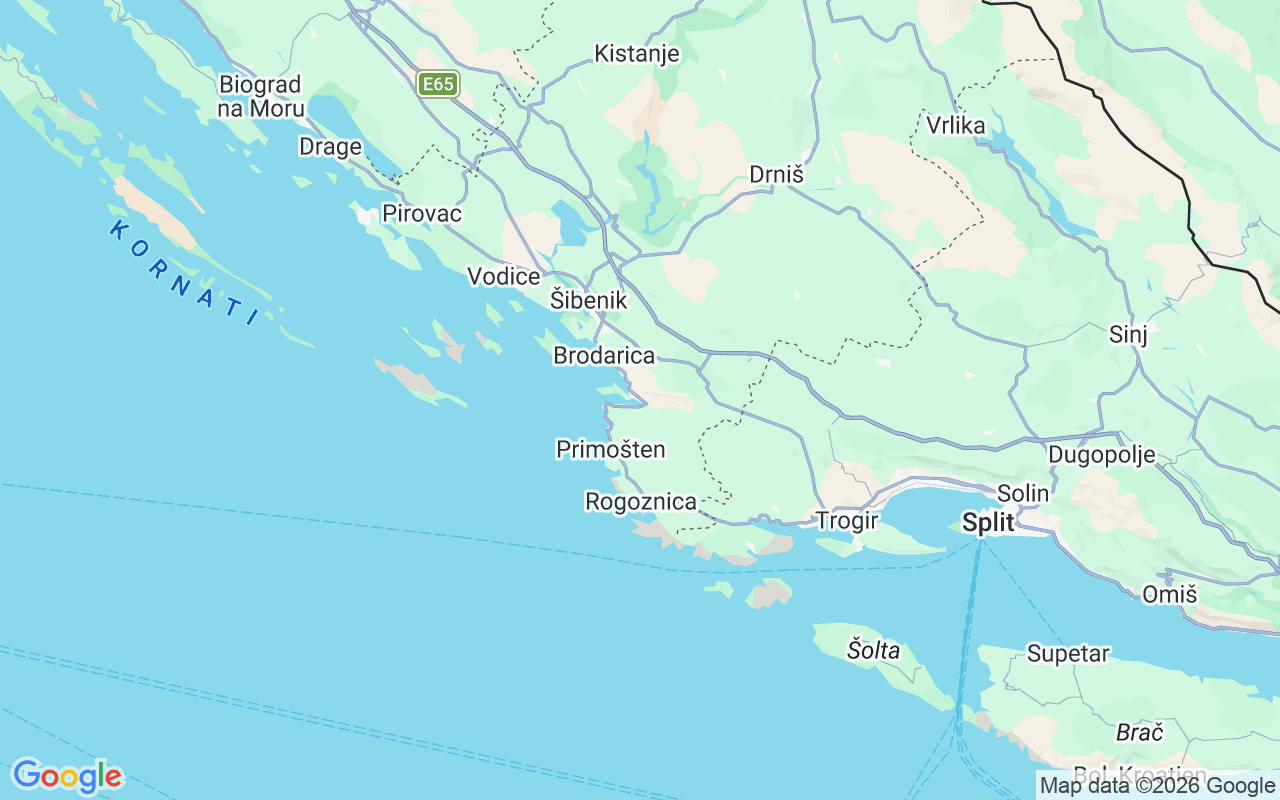Plats för RIB-båt: Banovci, Grebaštica