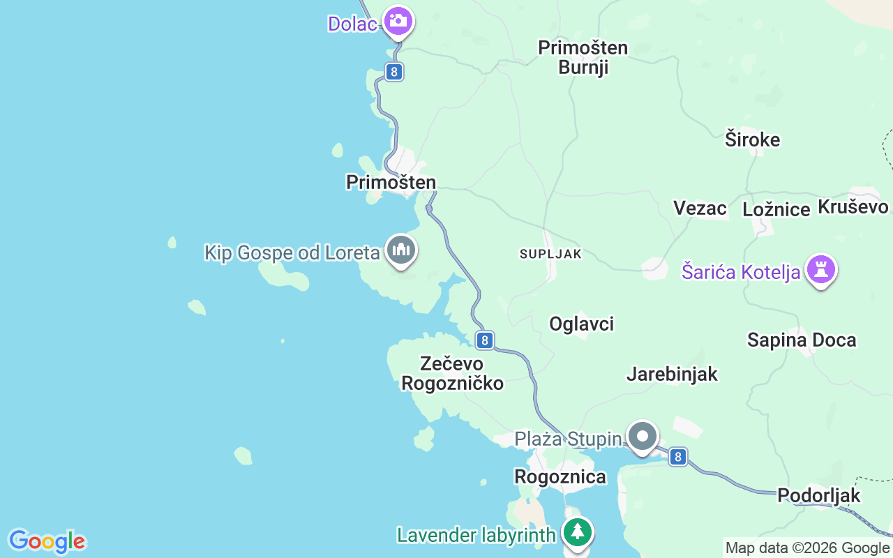 Liegeplatz Katamaran: Marina Kremik, Primošten