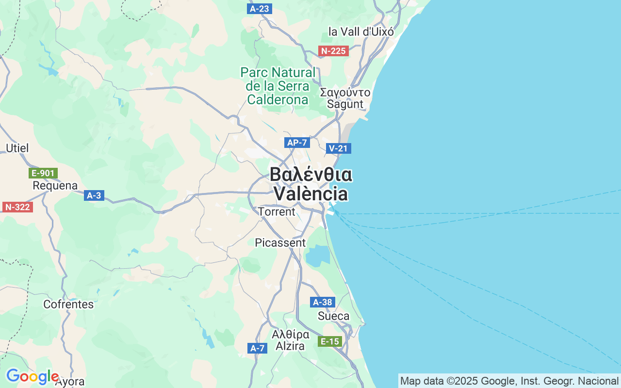 Τοποθεσία Ιστιοπλοϊκό σκάφος: Marina De Valencia, Βαλένθια