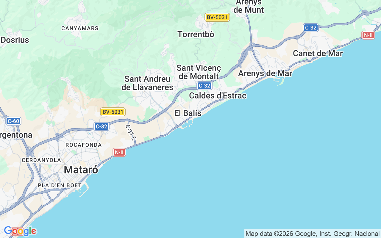 Location of the RIB: Puerto El Balís, Sant Andreu De Llavaneres