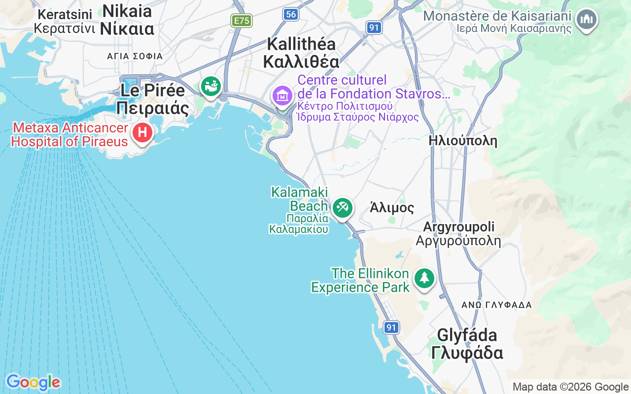Emplacement du Catamaran: Alimos Marina, Athènes