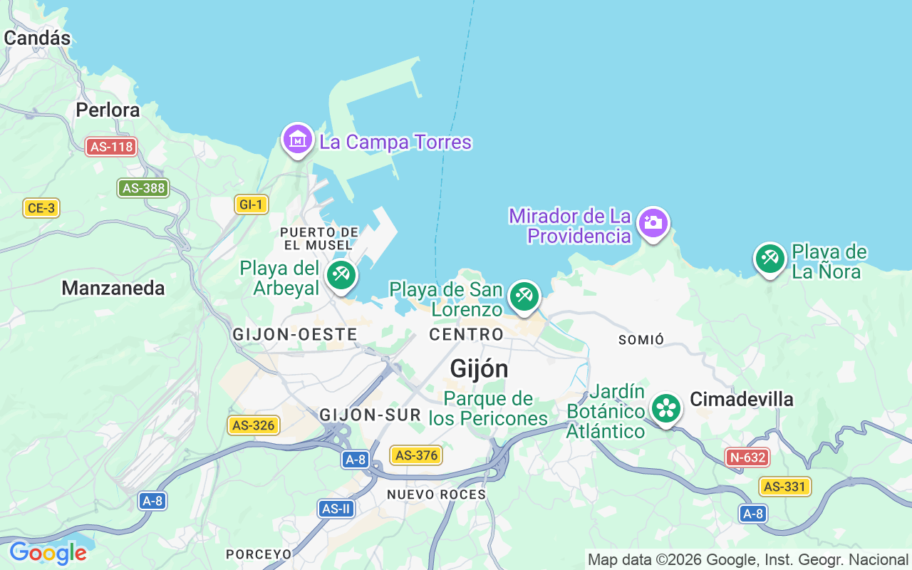 De locatie van Catamaran: Puerto Deportivo De Gijón, Gijón
