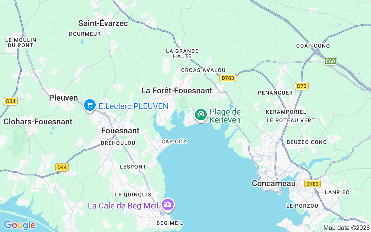 Emplacement du Semi-rigide: Port-La-Forêt, La Forêt-Fouesnant
