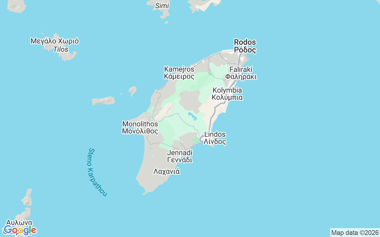 Jacht motorowy w lokalizacji: Rodos, Grecja