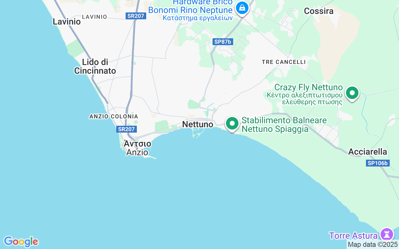 Τοποθεσία Ιστιοπλοϊκό σκάφος: Marina Di Nettuno, 00048 Nettuno