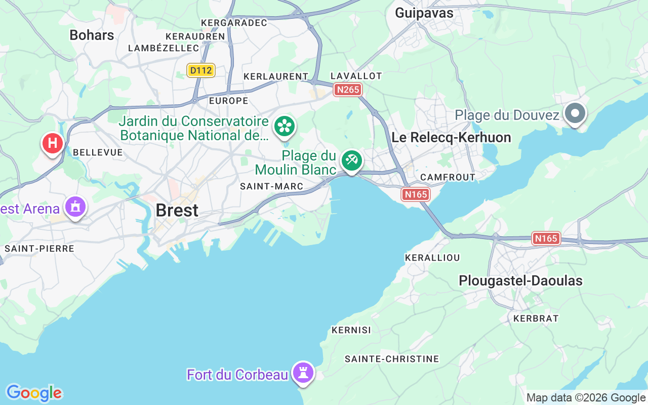 Liegeplatz Segelboot: Port Du Moulin Blanc, Brest