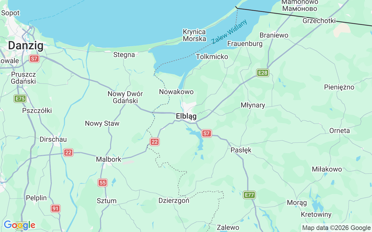 Liegeplatz Motorboot: Bryza, Elbląg