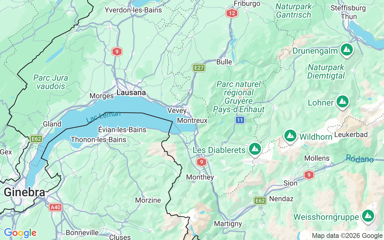 Ubicación Lancha: Basset, Montreux