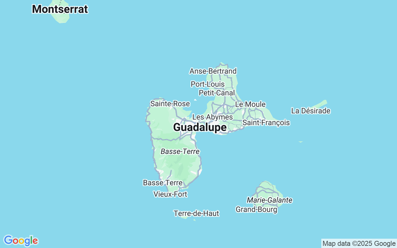 Localização do(a) Lancha: La Friche - Baie-Mahault, Baie-Mahault 97122