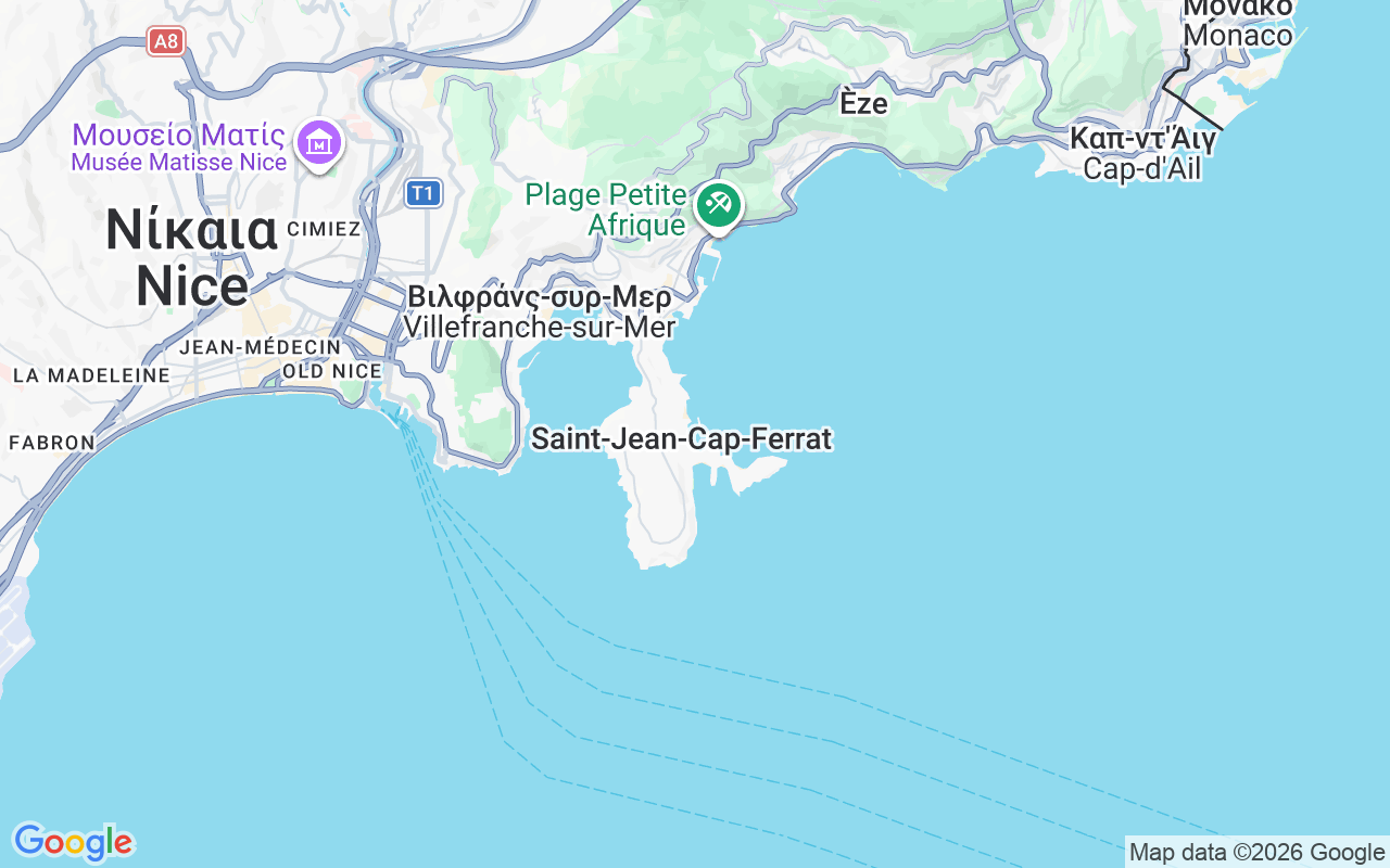 Τοποθεσία Μηχανοκίνητο γιοτ: Port De Saint-Jean-Cap-Ferrat, 06230 Saint-Jean-Cap-Ferrat