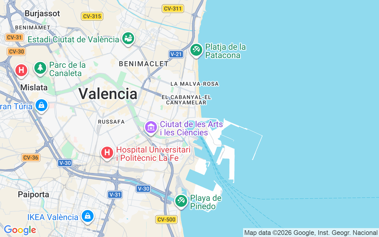 Liegeplatz Katamaran: La Marina De València (Real Juan Carlos), Valencia