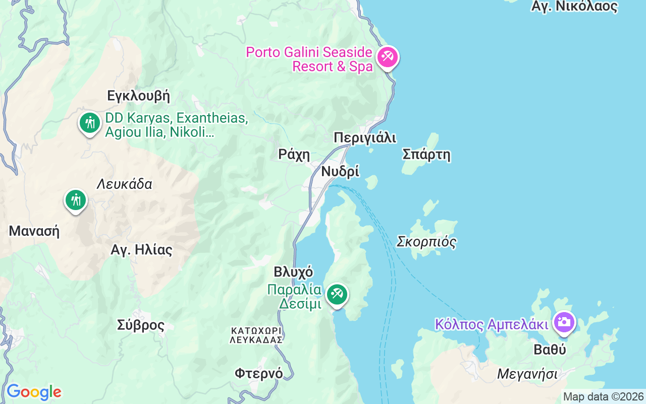 Τοποθεσία Σκάφος χωρίς δίπλωμα: Nydri Marine, Λευκάδα 311 00