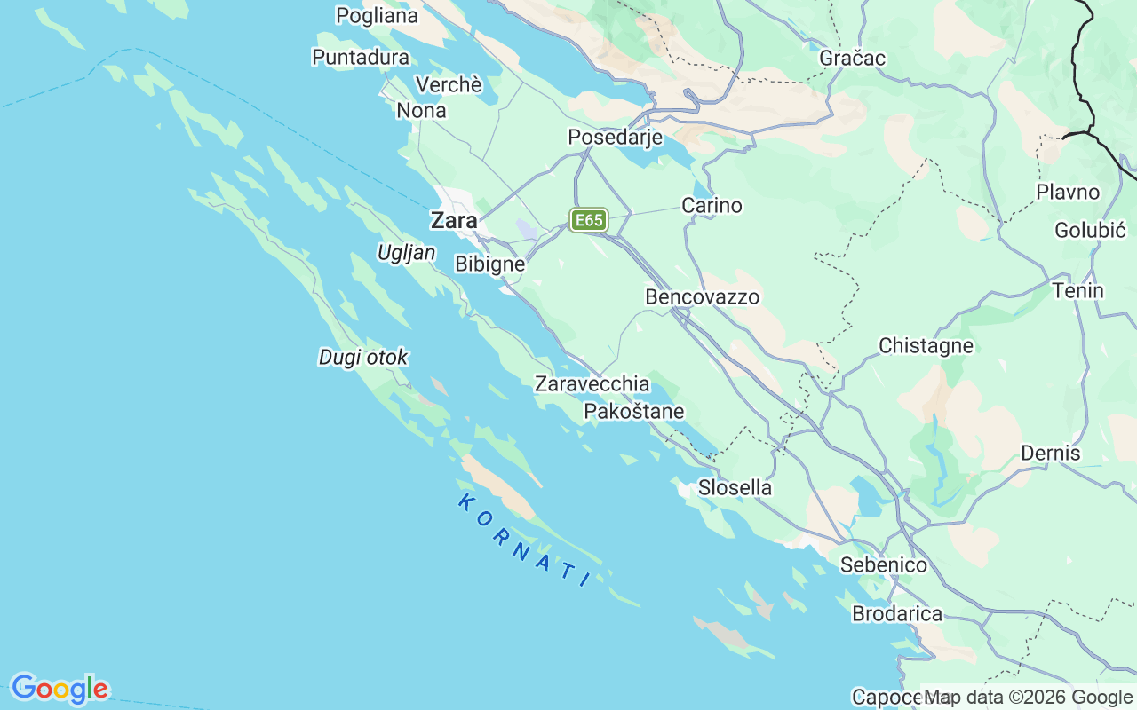 Luogo Barca a motore: Turanj, 23207