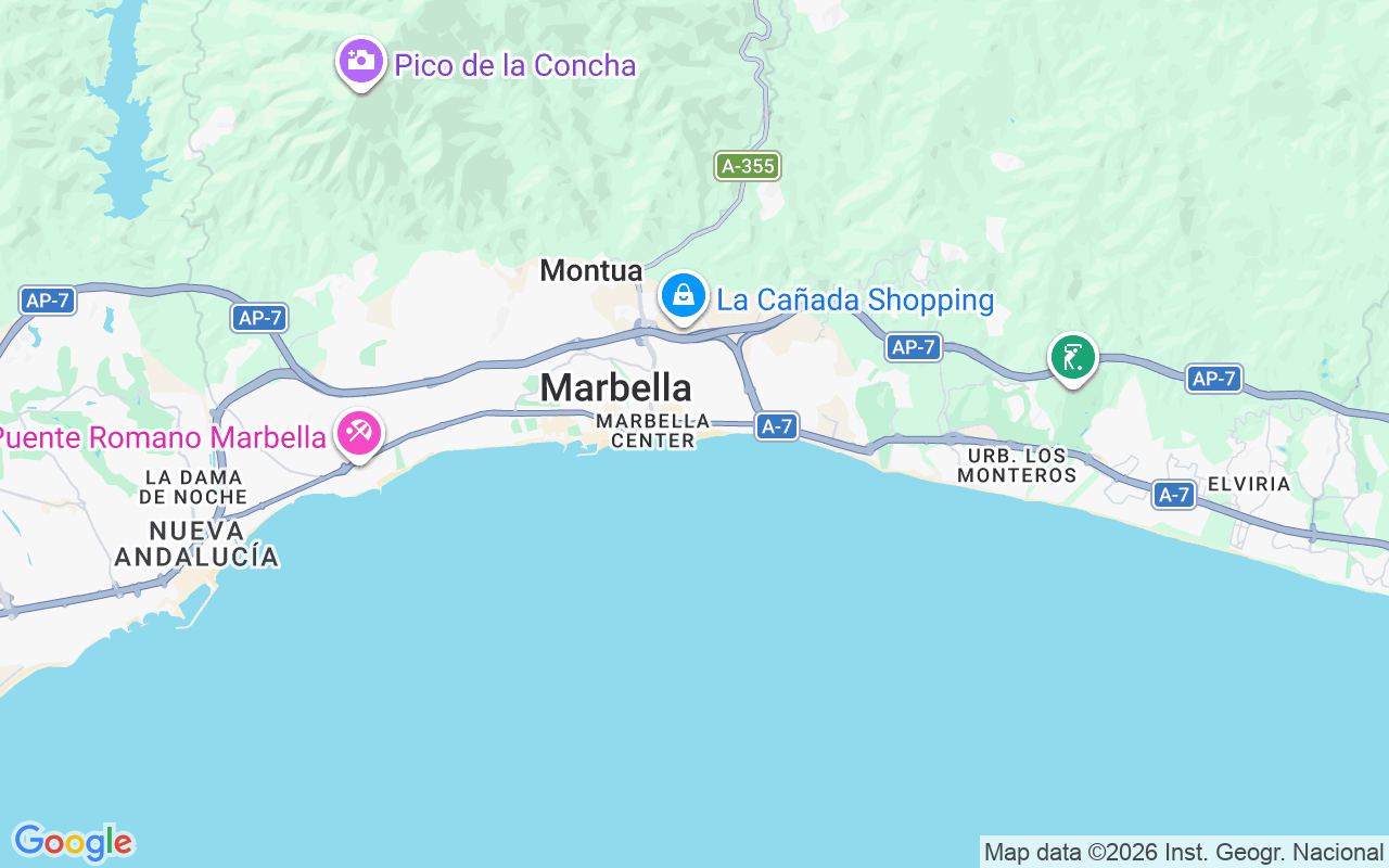 De locatie van Catamaran: Marina La Bajadilla, Marbella