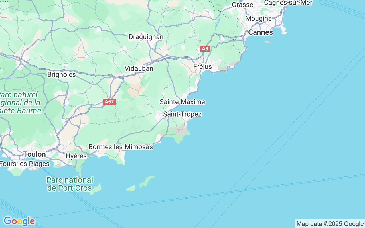Plats för RIB-båt: 83990 Saint-Tropez, Frankrike