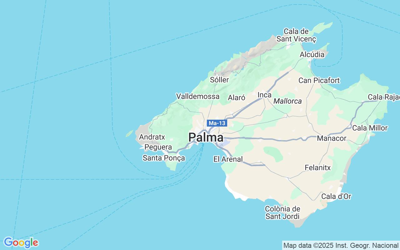 Localização do(a) Lancha: Can Pastilla, Maiorca