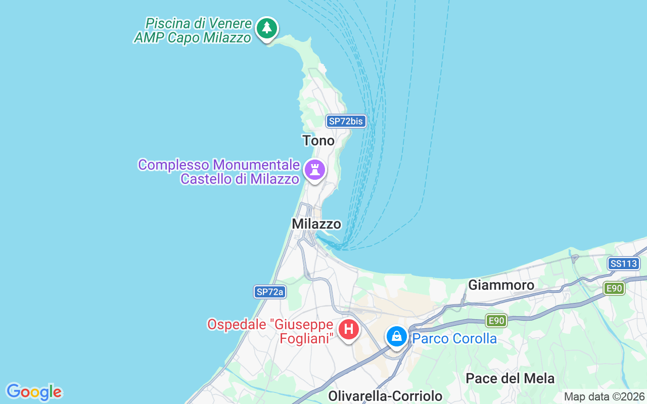 Liegeplatz RIB: Porto Santa Maria Maggiore, Milazzo