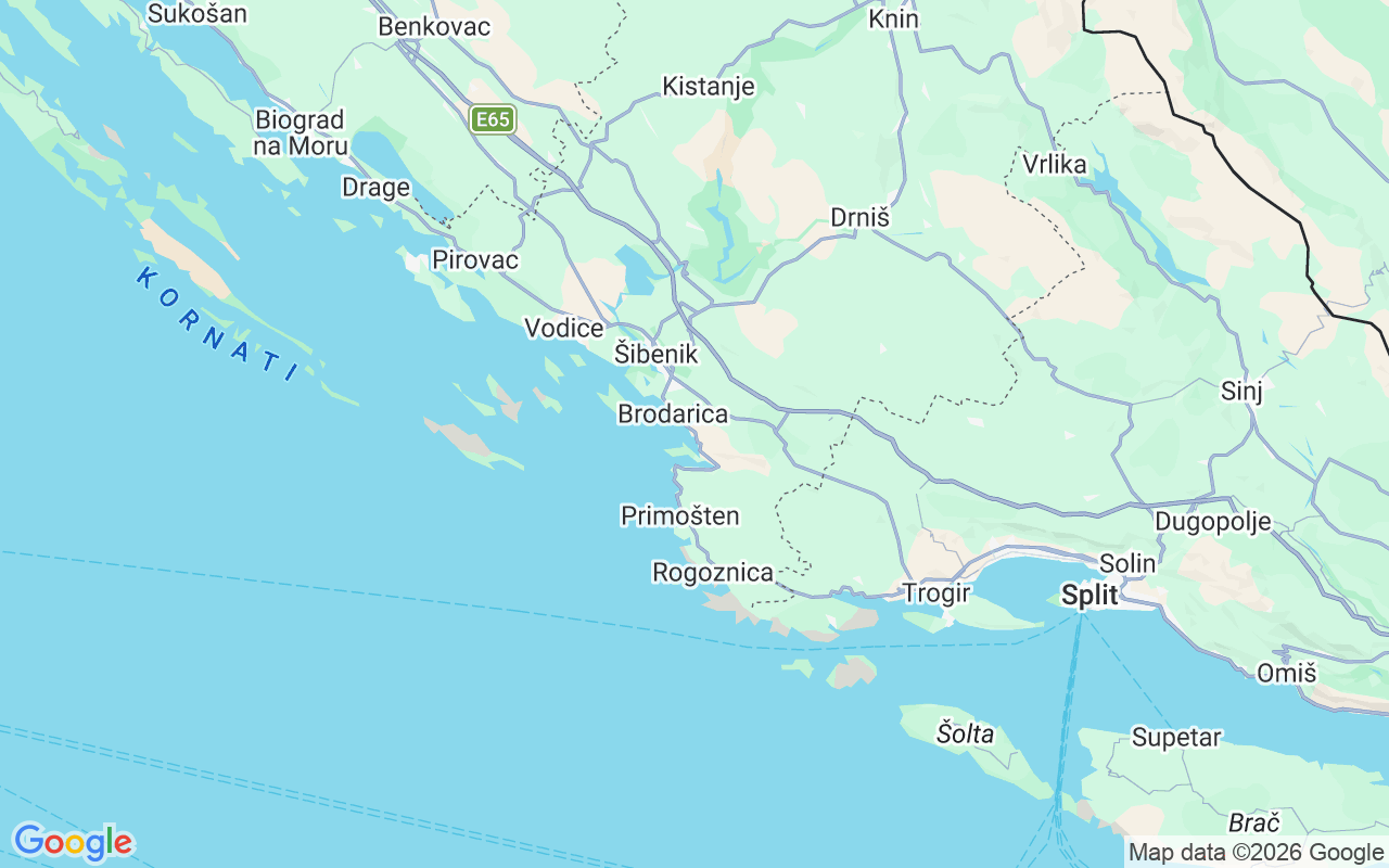 Location of the Motorboat: Žaborić, Žaborić