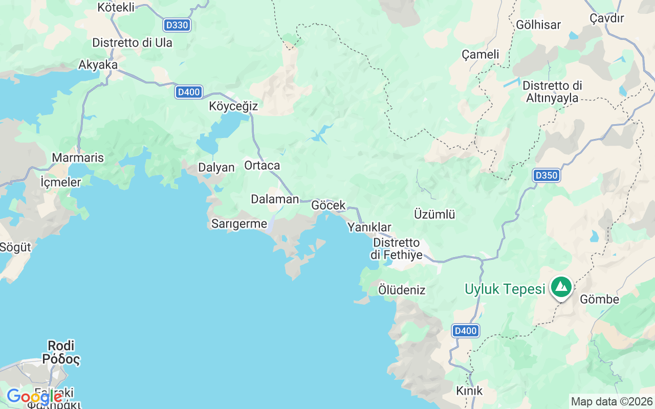 Luogo Caicco: Göcek Limanı, Göcek