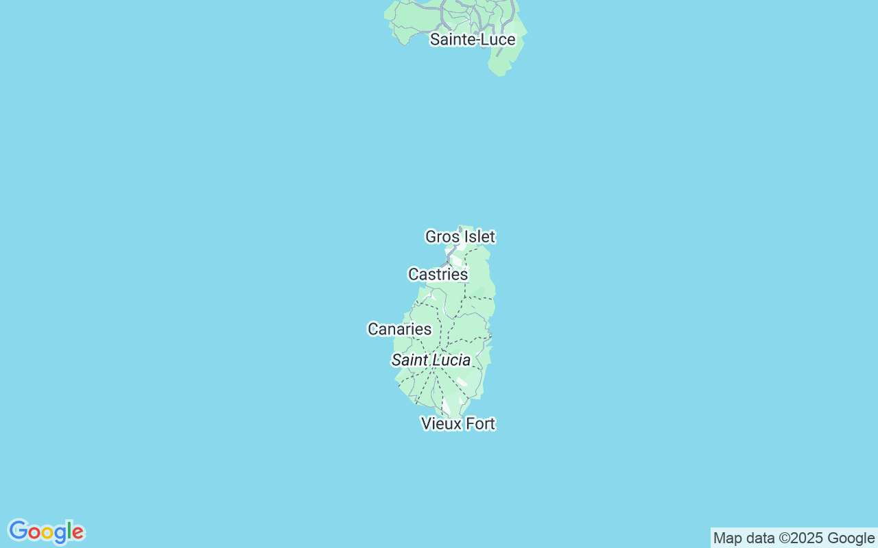 De locatie van Zeilboot: Castries, Saint Lucia
