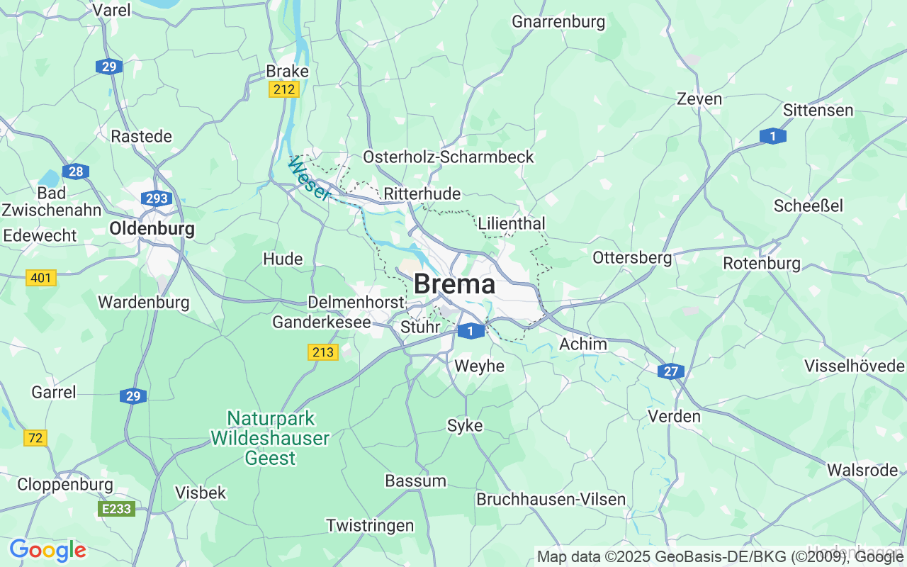 Luogo Barca a vela: Bremen, Brema