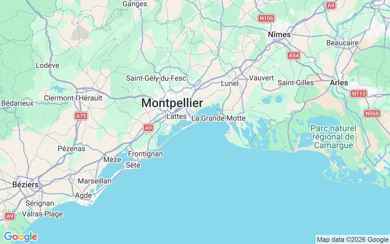 Emplacement du Péniche: Carnon, France