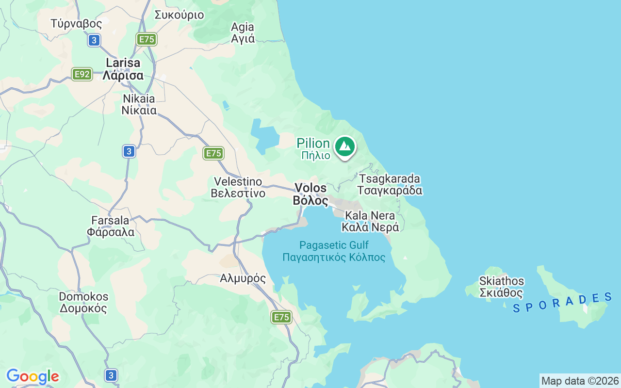 De locatie van Zeilboot: Volos, Griekenland