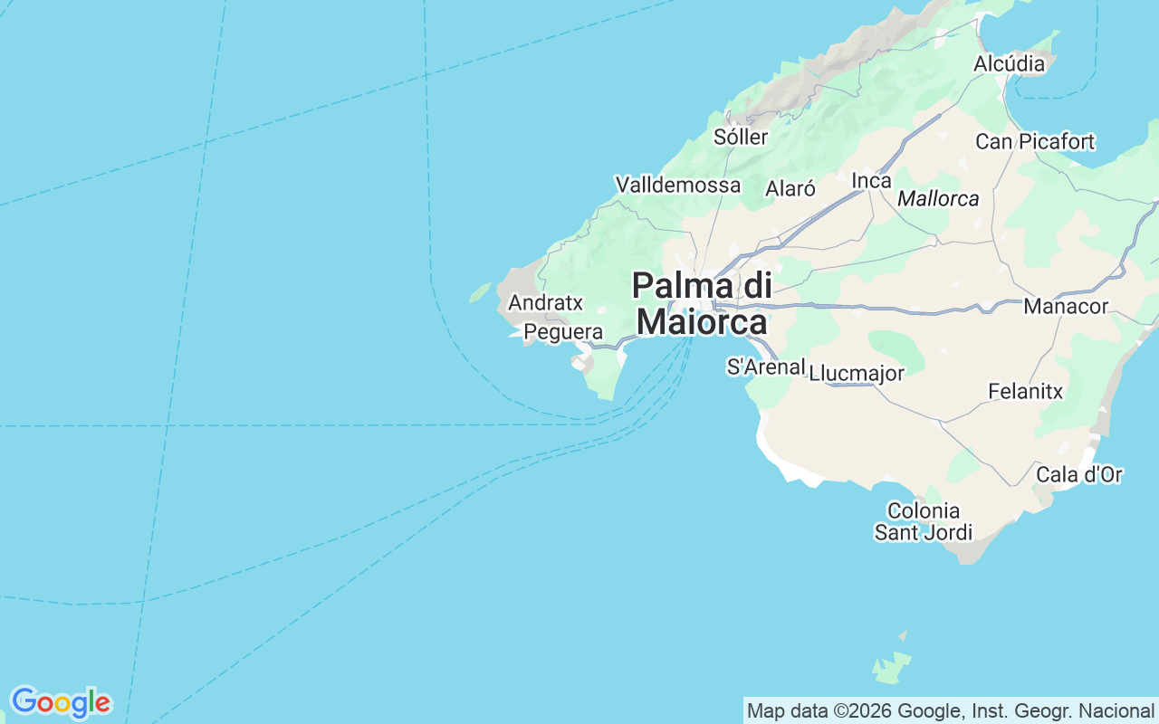 Luogo Barca senza patente: Santa Ponsa, Santa Ponça