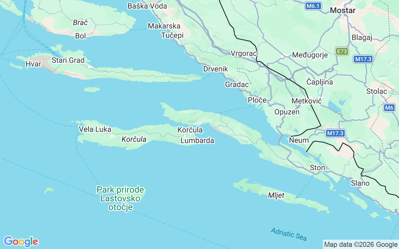 Location of the RIB: Lučica, 20250