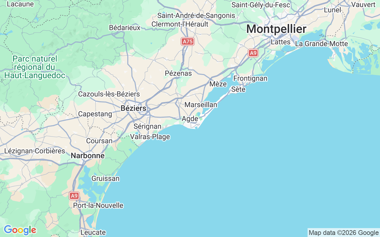 Plats för Husbåt: 34300 Agde, Frankrike