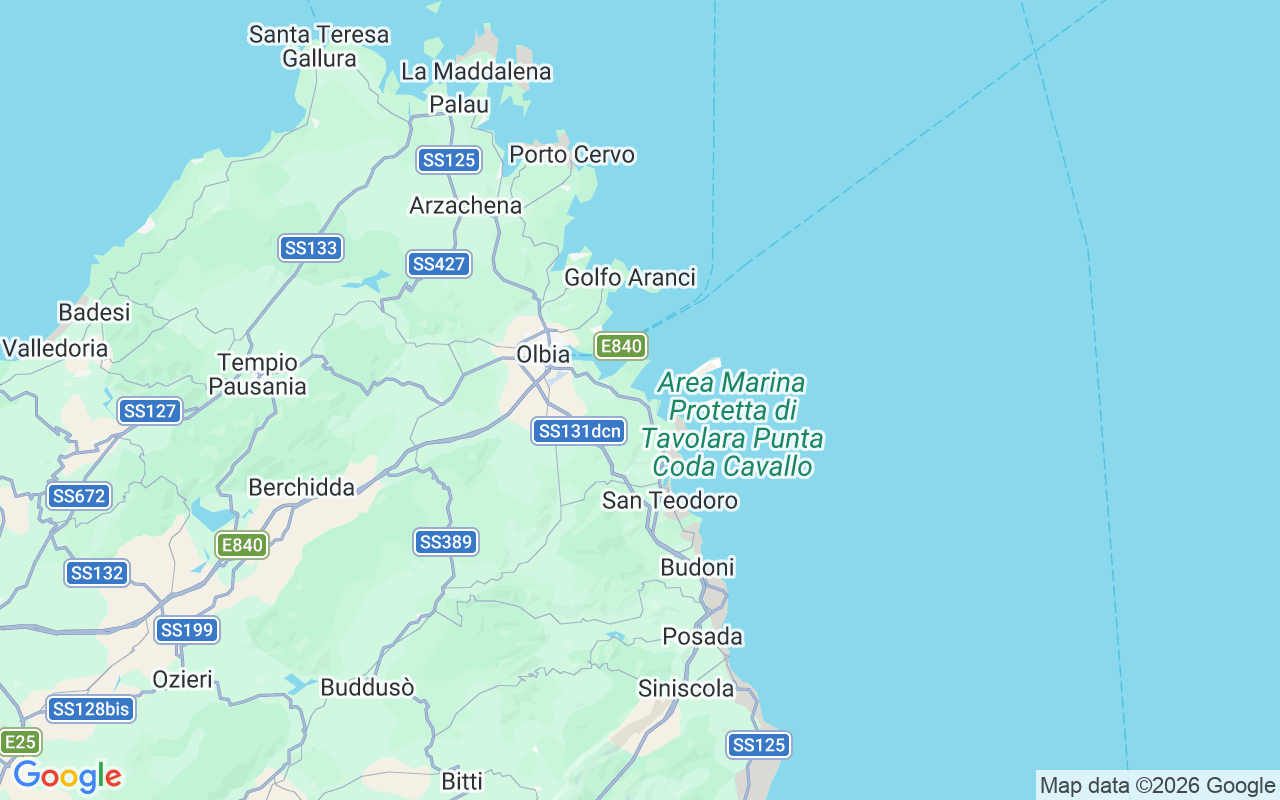 Location of the Motorboat: Porto San Paolo, Porto San Paolo Ot