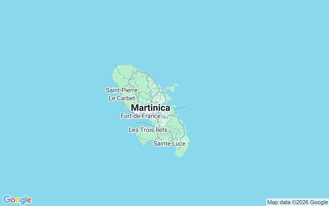 Localização do(a) Lancha: Martinique, Le Robert