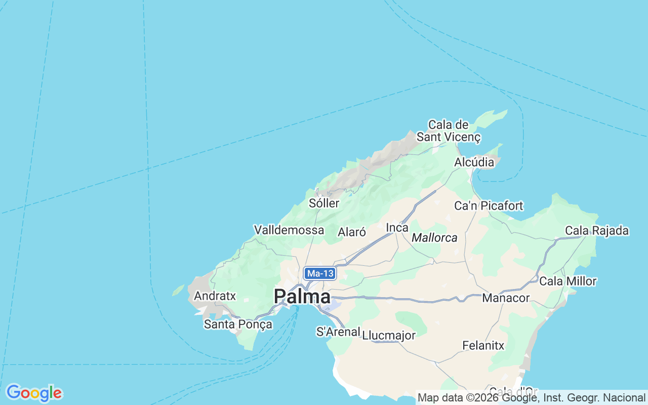Ubicación Neumática: Puerto De Sóller, 07100 Sóller