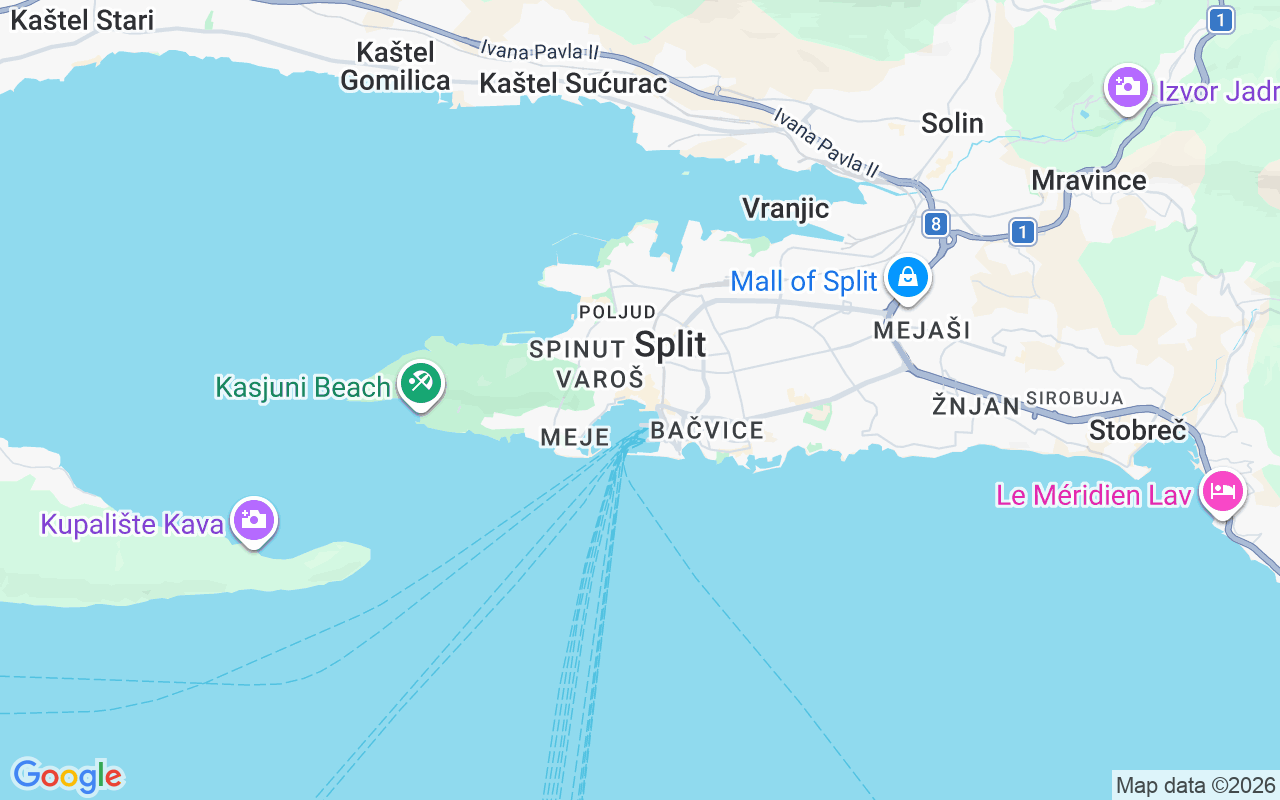 Location of the Motorboat: Riva Marina, Split