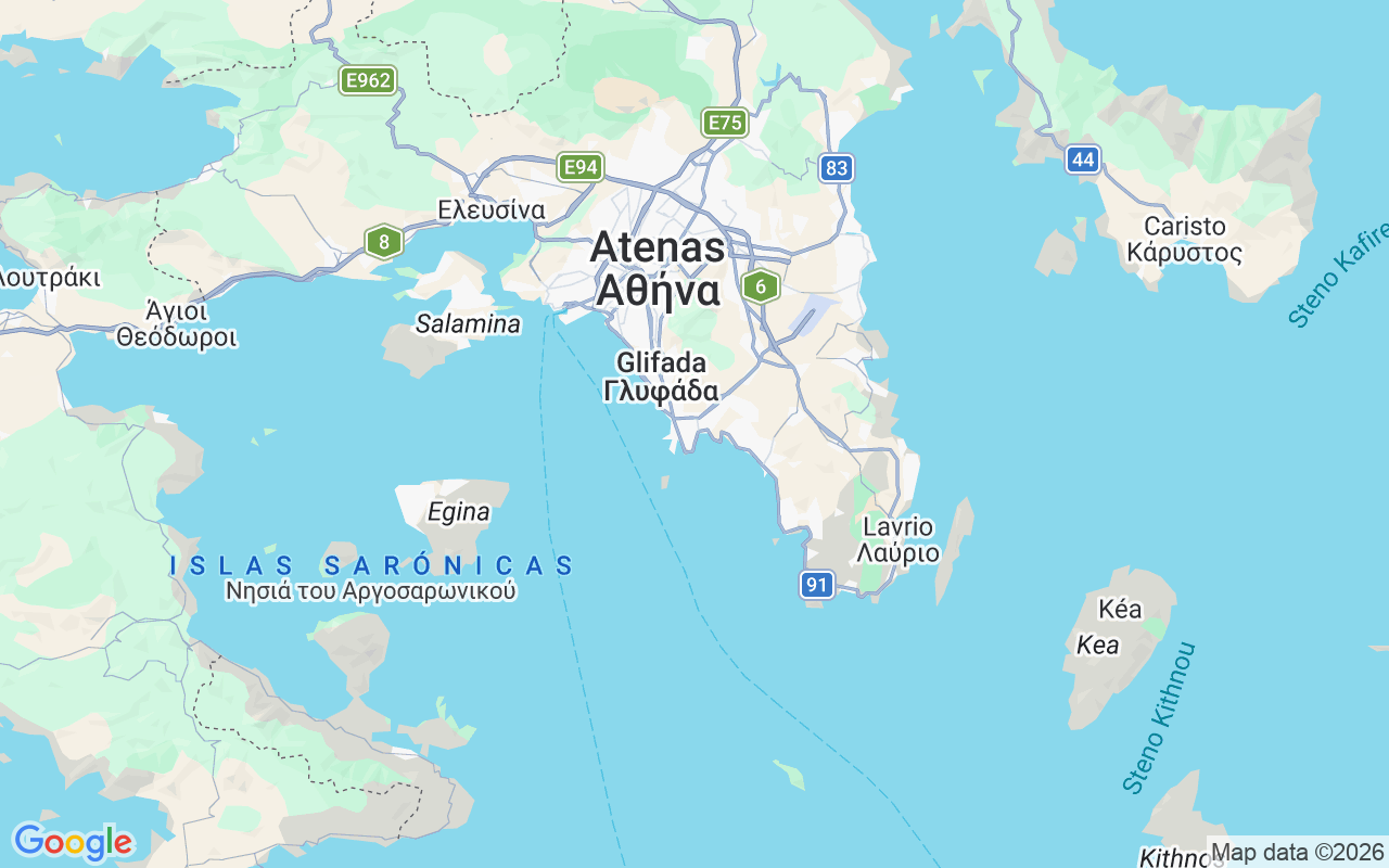 Ubicación Neumática: Λιμάνι Βάρκιζας, Varkiza