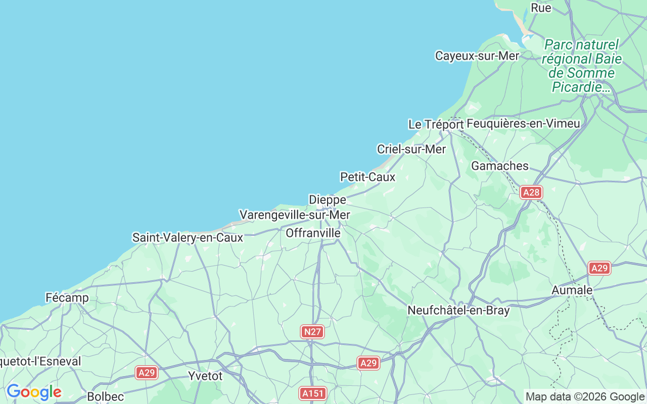 Emplacement du Voilier: Dieppe, 76200 Dieppe