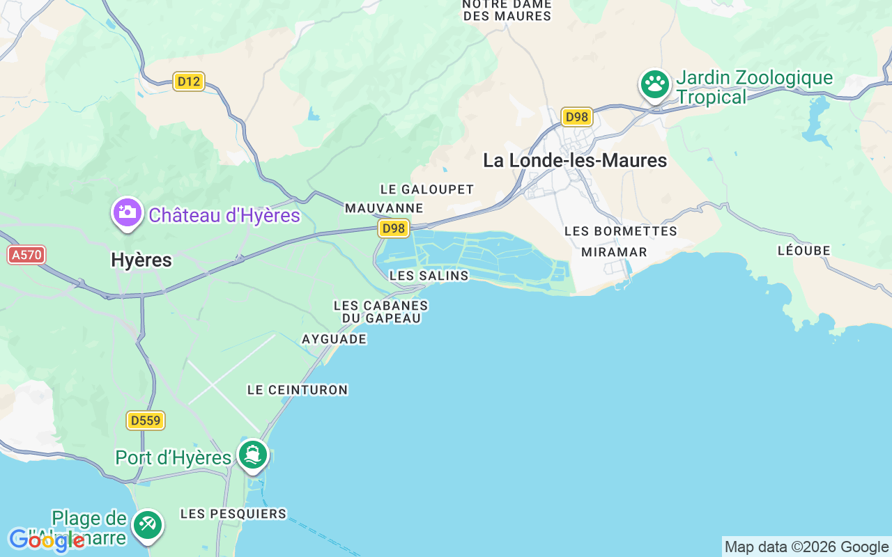 Plats för RIB-båt: Hyères, Frankrike