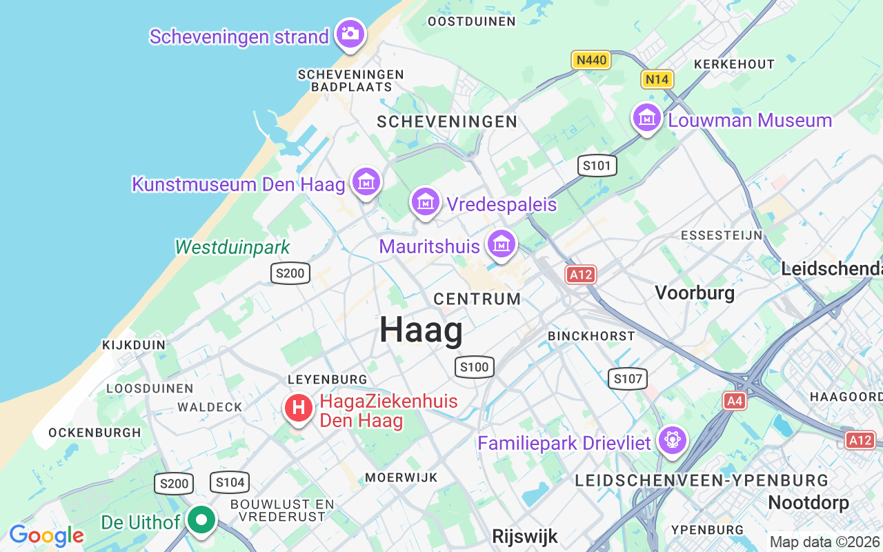 Plats för Motorbåt: Veenkade, Haag