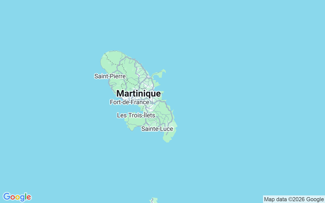 Emplacement du Bateau à moteur: Le François, Le François