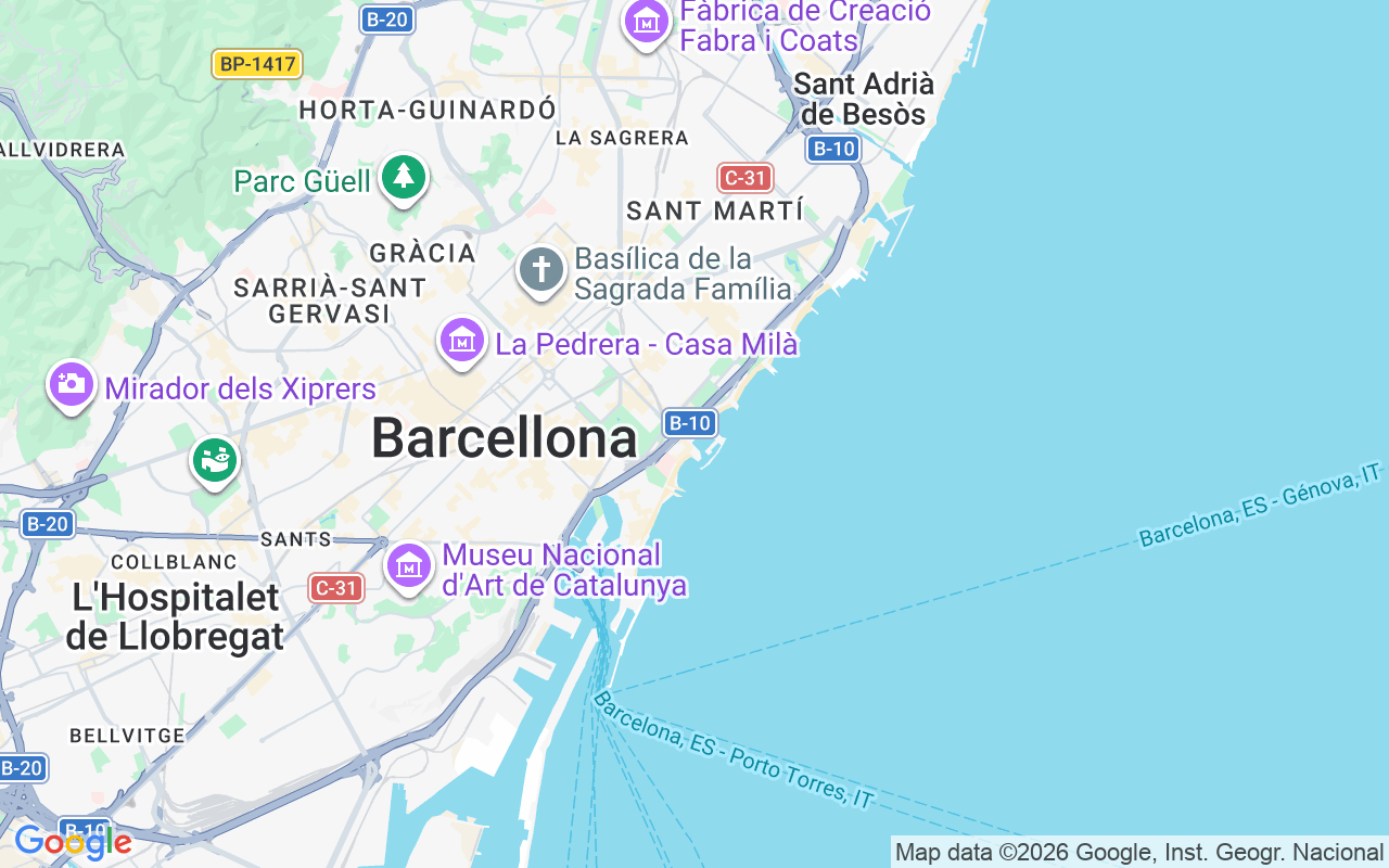 Luogo Barca a vela: Port Olímpic, Barcellona